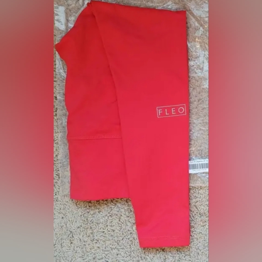 Cayenne Red el toro fleo leggings